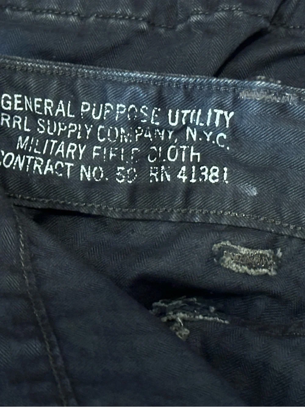 RRL Ralph Lauren Surplus Utility Pants(Monkey Pants) - Picture 7 of 9